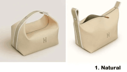 【HERMES】 《ブリッドアブラック》 GM サイズ ポーチ